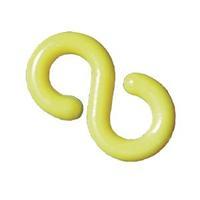 barrier system s hooks pack of 10 yellow 371444