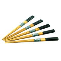 Bamboo Chopsticks - Black Handles