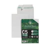 Basildon Bond Envelope C5 120gsm Peel and Seal Recycled Plain White