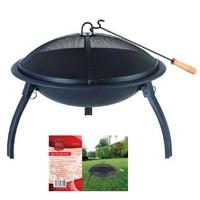 Barbeque Fire Pit With Grill