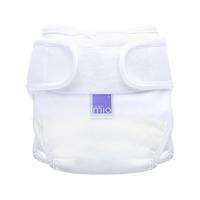 bambino mio miosoft nappy cover in white size 1