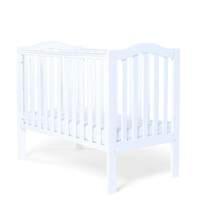 baby elegance sarah cot and mattress in white