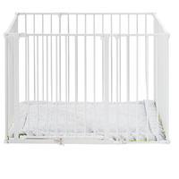 BabyDan Square Playpen in White