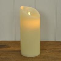 Battery Operated LED Flame Effect Candle - 18cm by Gardman