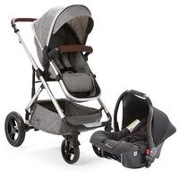 Baby Elegance Cupla Duo Travel System in Grey