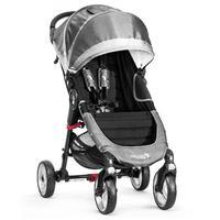 Baby Jogger City Mini 4 Wheel Pushchair in Steel Grey
