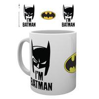 Batman Comic I\'m Batman Cowl Mug.