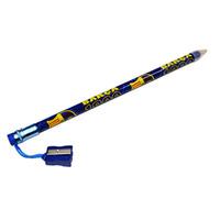 Barcelona Unisex Official Jumbo Pencil With Eraser/sharpener, Multi-colour