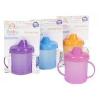 Babies Plastic Training Cup - Assorted Colours.
