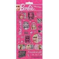 barbie pink foil sticker pack sticker style