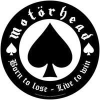 backpatch motrhead design born to lose