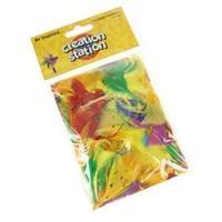 Bag Of Assorted Coloured Feathers - 14g