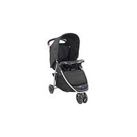 BabyStart Ria Black 3 Wheeler Pushchair.