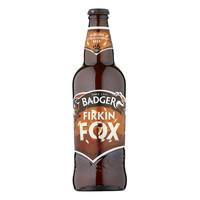 badger firkin fox ale 8x 500ml