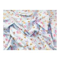 Ballerina Print Cotton Poplin Fabric