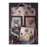 Bare Roots Easy Sewing Pattern Flowers & Hearts Totes