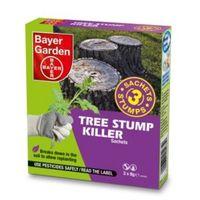 Bayer Garden Tree Stump Killer Weed Killer 8G Of 3