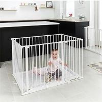 Baby Dan Square Playpen White