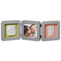 Baby Art My Baby Touch 2 Print Frame Grey