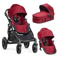 Baby Jogger City Select Double Pushchair Red
