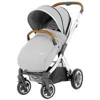 babystyle oyster 2 pushchair mirrortan pure silver