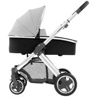 BabyStyle Oyster 2 Pram Mirror/Black Pure Silver