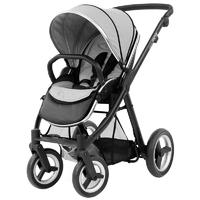 BabyStyle Oyster Max Pushchair Black/Pure Silver