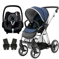 babystyle oyster max pebble travel system mirroroxford blue