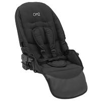 babystyle oyster max 2 lie flat tandem seat black