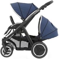 BabyStyle Oyster Max Twin Pushchair Black/Oxford Blue