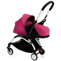 BabyZen YoYo Plus Complete Pram White/Pink