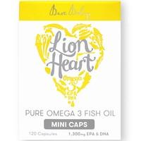 Bare Biology Lion Heart Pure Omega 3 Mini Caps (120 Caps)