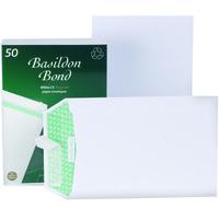 Basildon Bond Envelope C5 White Pocket 100gsm Pack of 50