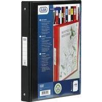 Bantex 4-Ring Binder PVC A4 Black 100080881