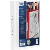 bantex 4 ring binder pvc a4 white 100080879