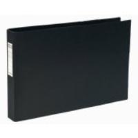 Bantex 4D-Ring Binder PVC A3 30mm Oblong Black 400000113