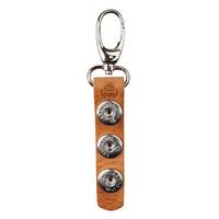 Bali Clicks-Keyrings - Bali Click Keychain Light Cognac - Brown