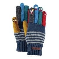 barts gloves puppet gloves blue