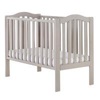 Baby Elegance Sarah Cot and Mattress in Taupe