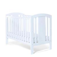 Baby Elegance Laba Cot and Mattress in White