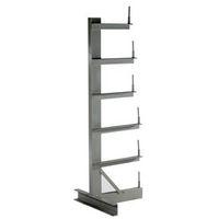 BAR STORAGE RACK SINGLE SIDED FREE STANDING CAP.350kg/ARM