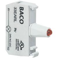 BACO 33EARL 24V Terminal Block with Red LED