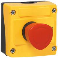 BACO LBX17302 Emergency-Off Mushroom Head Button Turn Lock in Encl...