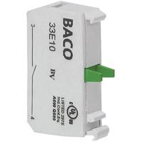 BACO Contact Element 33E10 1x off/(on) Screw terminals Max 600V Ma...