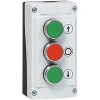 baco lbx30430 control station 3 buttons ip66 spring returnflush c