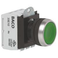 BACO L23AA01 Red Non-illuminated Push Button Switch