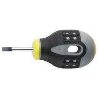 bahco ergo be 8340 slotted chubby screwdriver 40 x 25mm