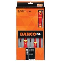 Bahco B219.015 BahcoFit Screwdriver Set Slot/PZ - 5 Piece