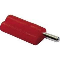 Banana plug Plug, straight Pin diameter: 2 mm Red Schnepp F 2020 1 pc(s)