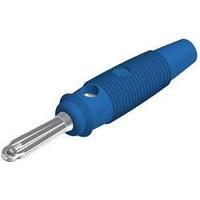 Banana plug Plug, straight Pin diameter: 4 mm Blue SKS Hirschmann BUELA 20 K 1 pc(s)